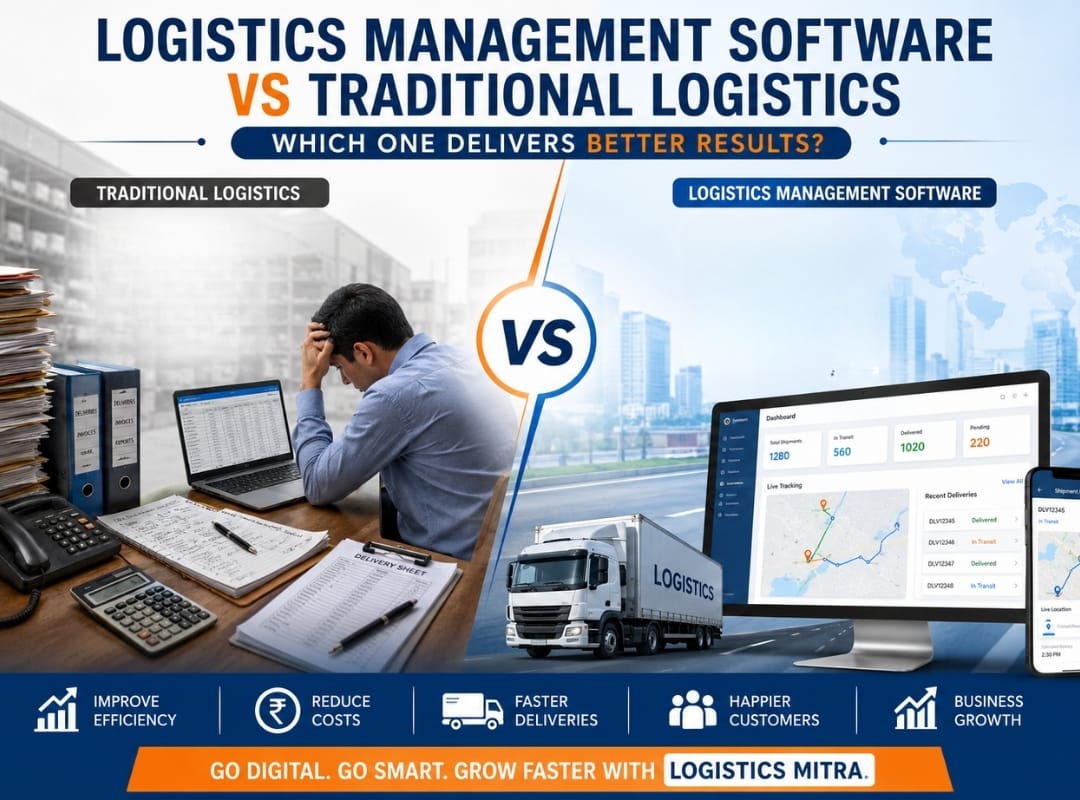 tradtional vs modern logistics